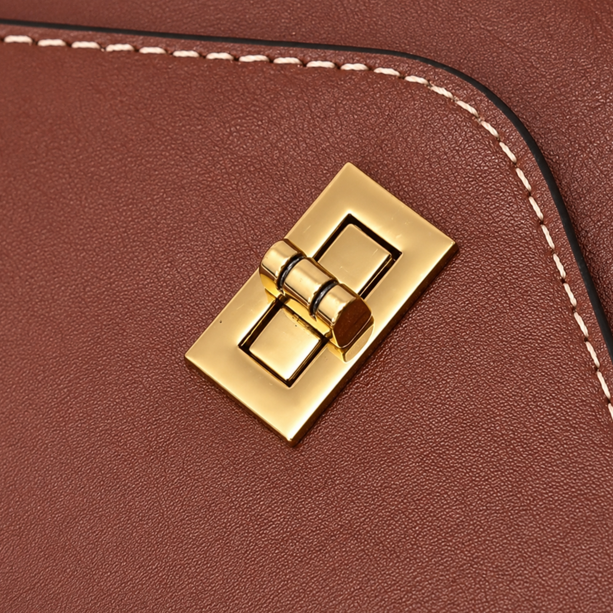 Aure Top-Handle Bag – Genuine Leather
