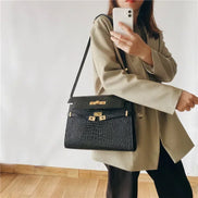 Autumn New Genuine Leather Women Shoulder Bags 2024 High Quality Retro Handbags Ladies Messenger Bag Day Clutches Black Brown