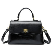 Luxury Large Capacity Multilayer Shoulder Messenger Bag High Quality Leather Handbag Women Designer Crossbody Sac Female Tote