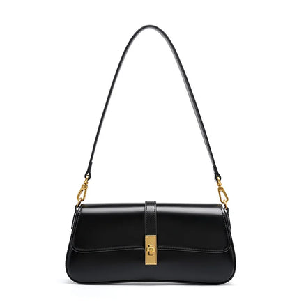 YANATARI Underarm Cowhide Genuine Leather Handbags Women Vintage Shoulder Bag Female Crossbody Bags Luxury High Quality 2025