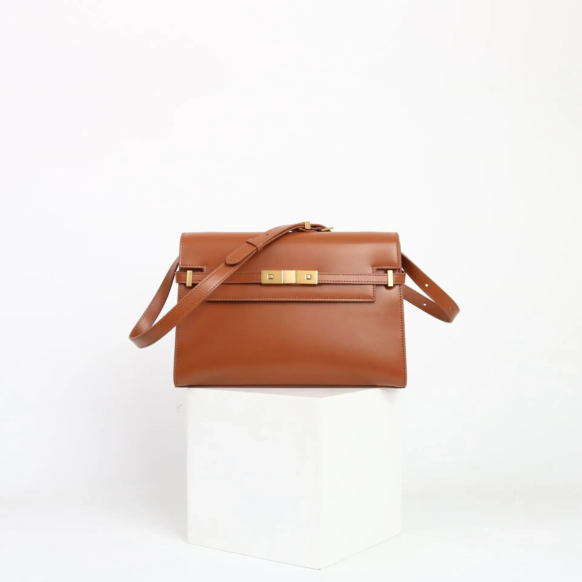 Autumn New Genuine Leather Women Shoulder Bags 2024 High Quality Retro Handbags Ladies Messenger Bag Day Clutches Black Brown