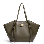 Lightweight Large Capacity 2025 New Bat-Shaped High Street Handbag European and American Style Trendy Single Shoulder Crossbody