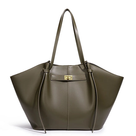 Lightweight Large Capacity 2025 New Bat-Shaped High Street Handbag European and American Style Trendy Single Shoulder Crossbody