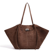 Lightweight Large Capacity 2025 New Bat-Shaped High Street Handbag European and American Style Trendy Single Shoulder Crossbody