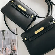 Autumn New Genuine Leather Women Shoulder Bags 2024 High Quality Retro Handbags Ladies Messenger Bag Day Clutches Black Brown
