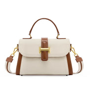 Luxury Handbags Female Crossbody Bags Small Square Shoulder Bag Mom Women Bags New Fashion 2025 Genuine Cowhide Leather Satchel