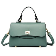 Luxury Large Capacity Multilayer Shoulder Messenger Bag High Quality Leather Handbag Women Designer Crossbody Sac Female Tote