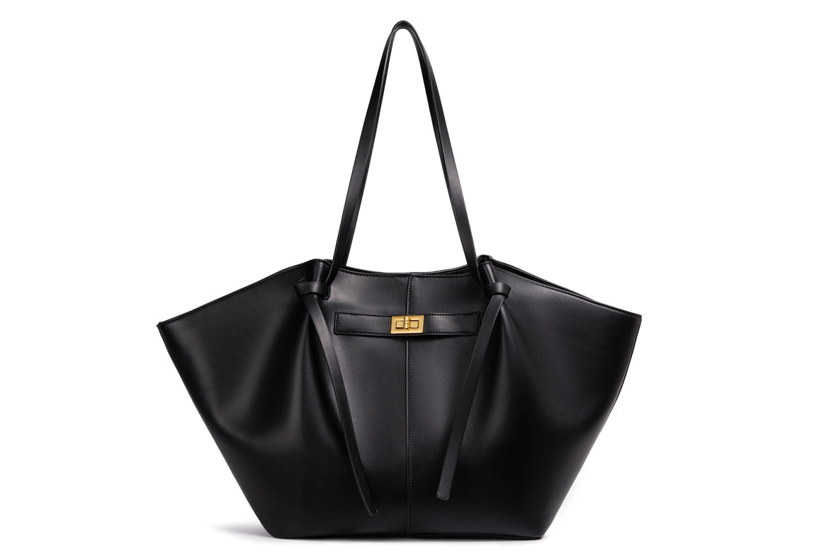 Lightweight Large Capacity 2025 New Bat-Shaped High Street Handbag European and American Style Trendy Single Shoulder Crossbody