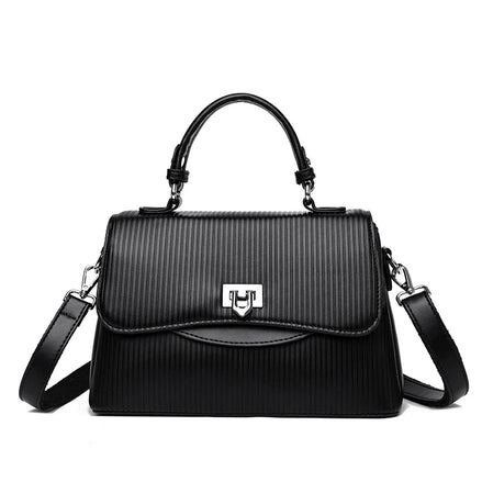 Luxury Large Capacity Multilayer Shoulder Messenger Bag High Quality Leather Handbag Women Designer Crossbody Sac Female Tote
