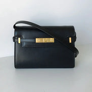 Autumn New Genuine Leather Women Shoulder Bags 2024 High Quality Retro Handbags Ladies Messenger Bag Day Clutches Black Brown