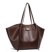 Lightweight Large Capacity 2025 New Bat-Shaped High Street Handbag European and American Style Trendy Single Shoulder Crossbody