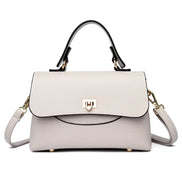 Luxury Large Capacity Multilayer Shoulder Messenger Bag High Quality Leather Handbag Women Designer Crossbody Sac Female Tote