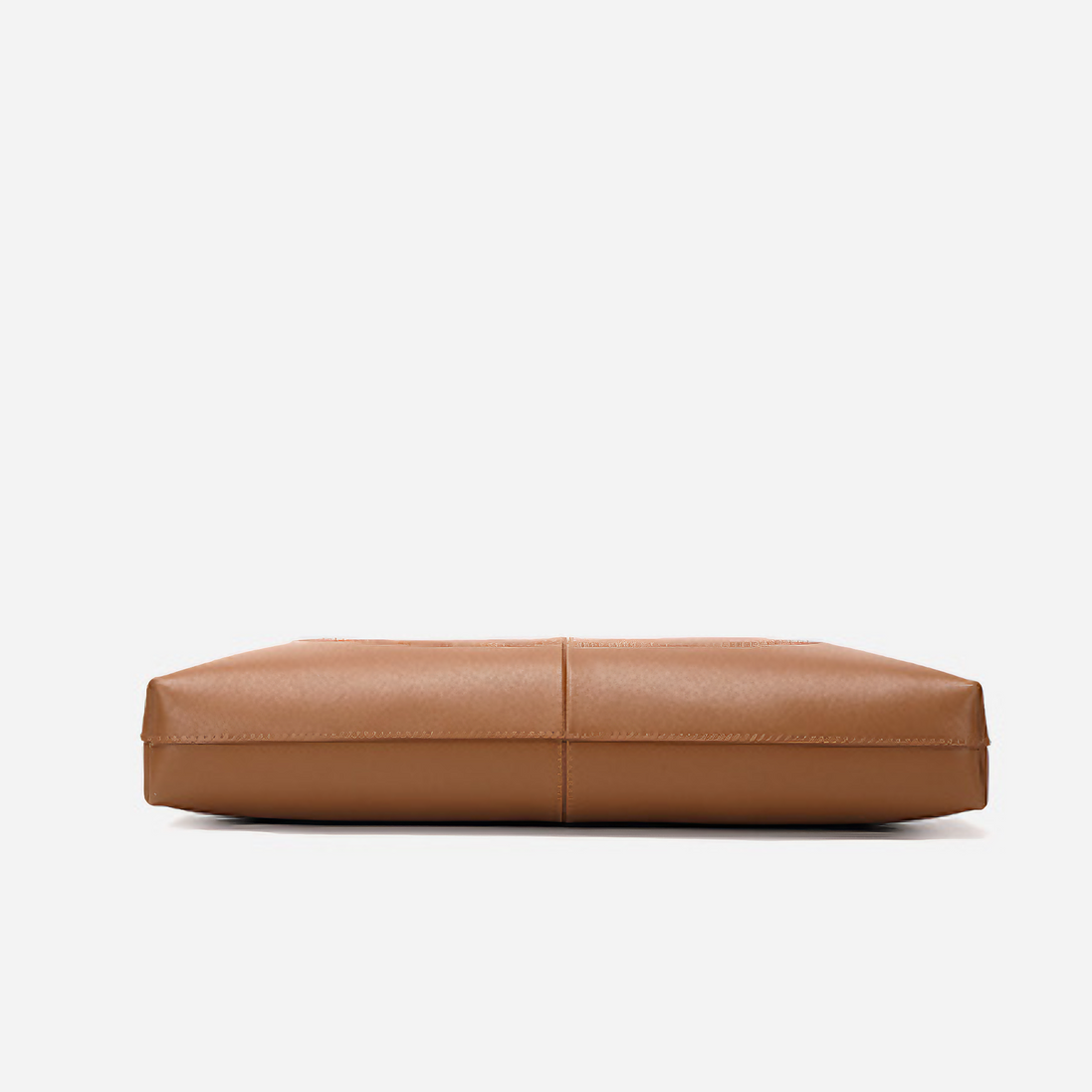 Bolsa Grande de Couro Split Marrom com Organizador Interno - Sereinna
