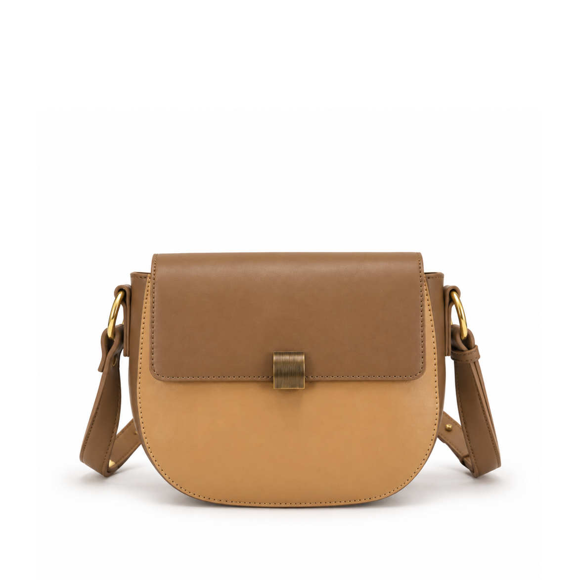 Cameo Crossbody Bag — Genuine Leather