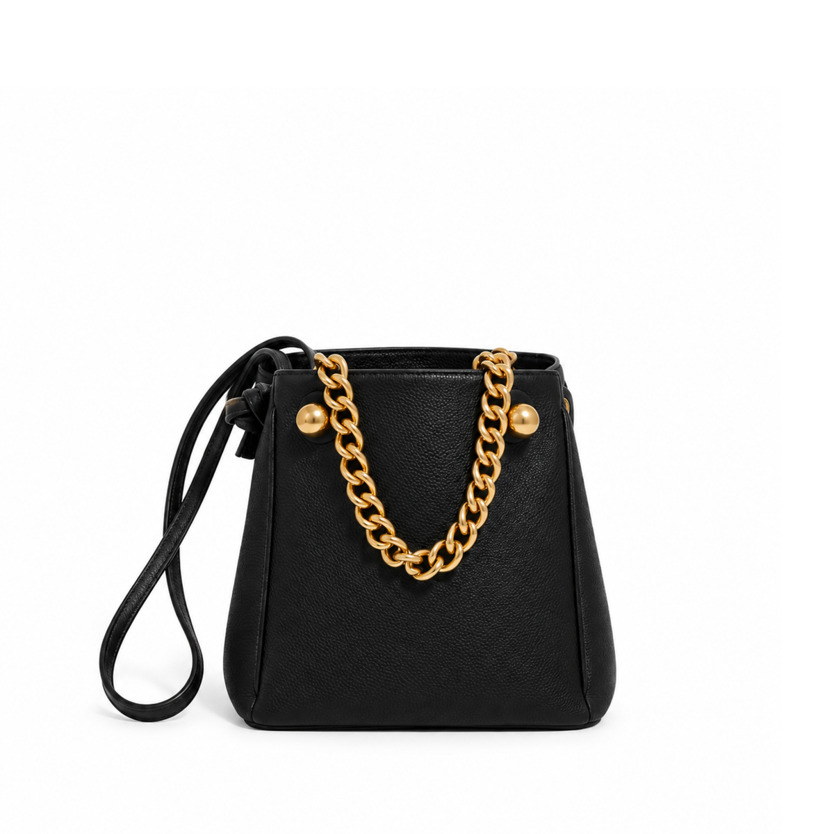 Elara Bucket Bag - Genuine Leather