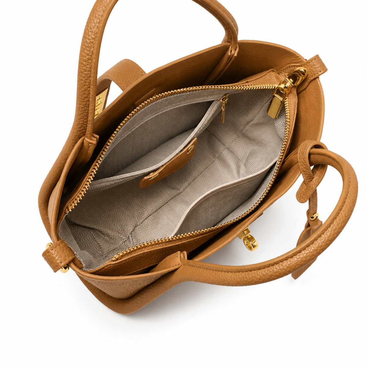 Vérité Top-Handle Bag – Genuine Leather