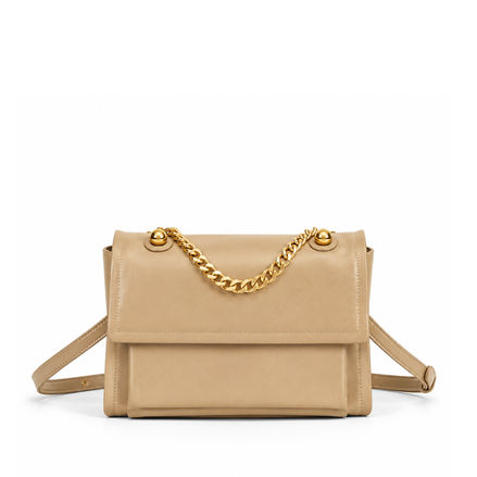 Pelle Shoulder Bag - Genuine Leather