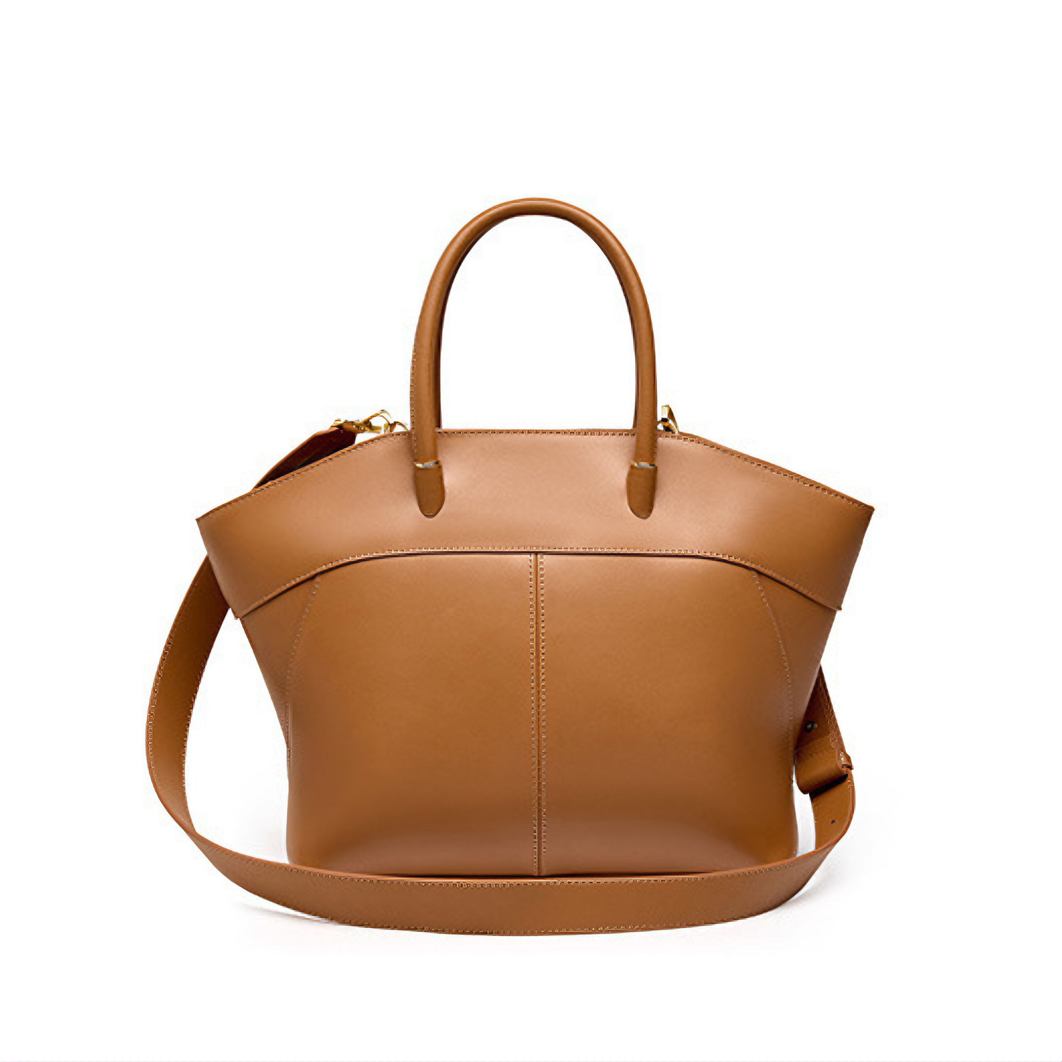 Genuine Cowhide Leather Women Top-Handbags Free Shipping Fashion Bucket Bag Ladies Tote Bags Luxury Female Shoulder Bags
