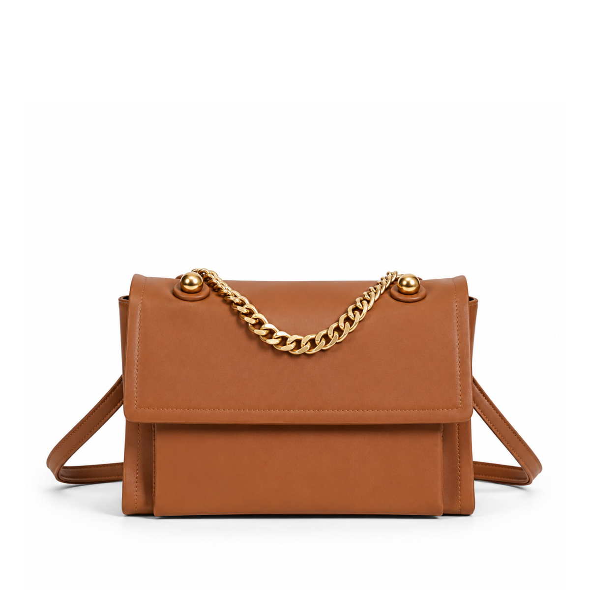Pelle Shoulder Bag - Genuine Leather