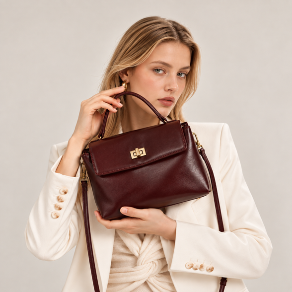 Sloane Top-Handle Bag - Genuine Leather