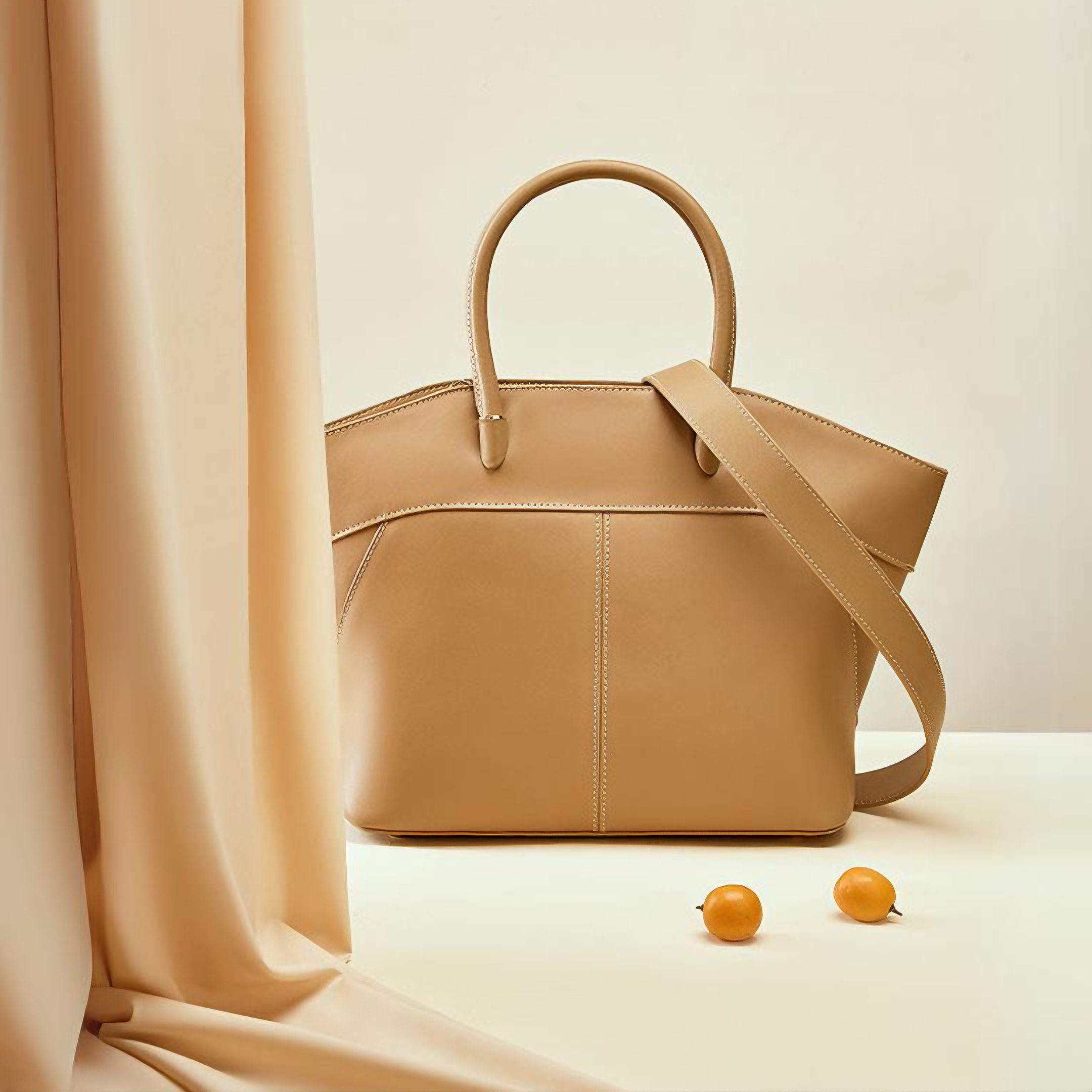 Genuine Cowhide Leather Women Top-Handbags Free Shipping Fashion Bucket Bag Ladies Tote Bags Luxury Female Shoulder Bags