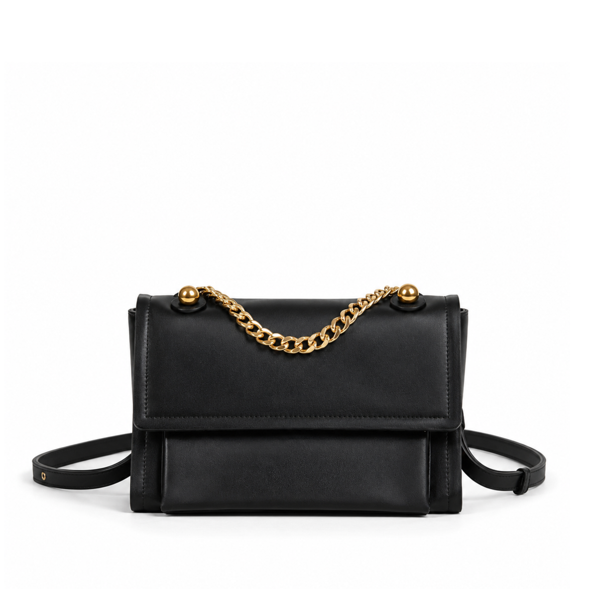 Pelle Shoulder Bag - Genuine Leather