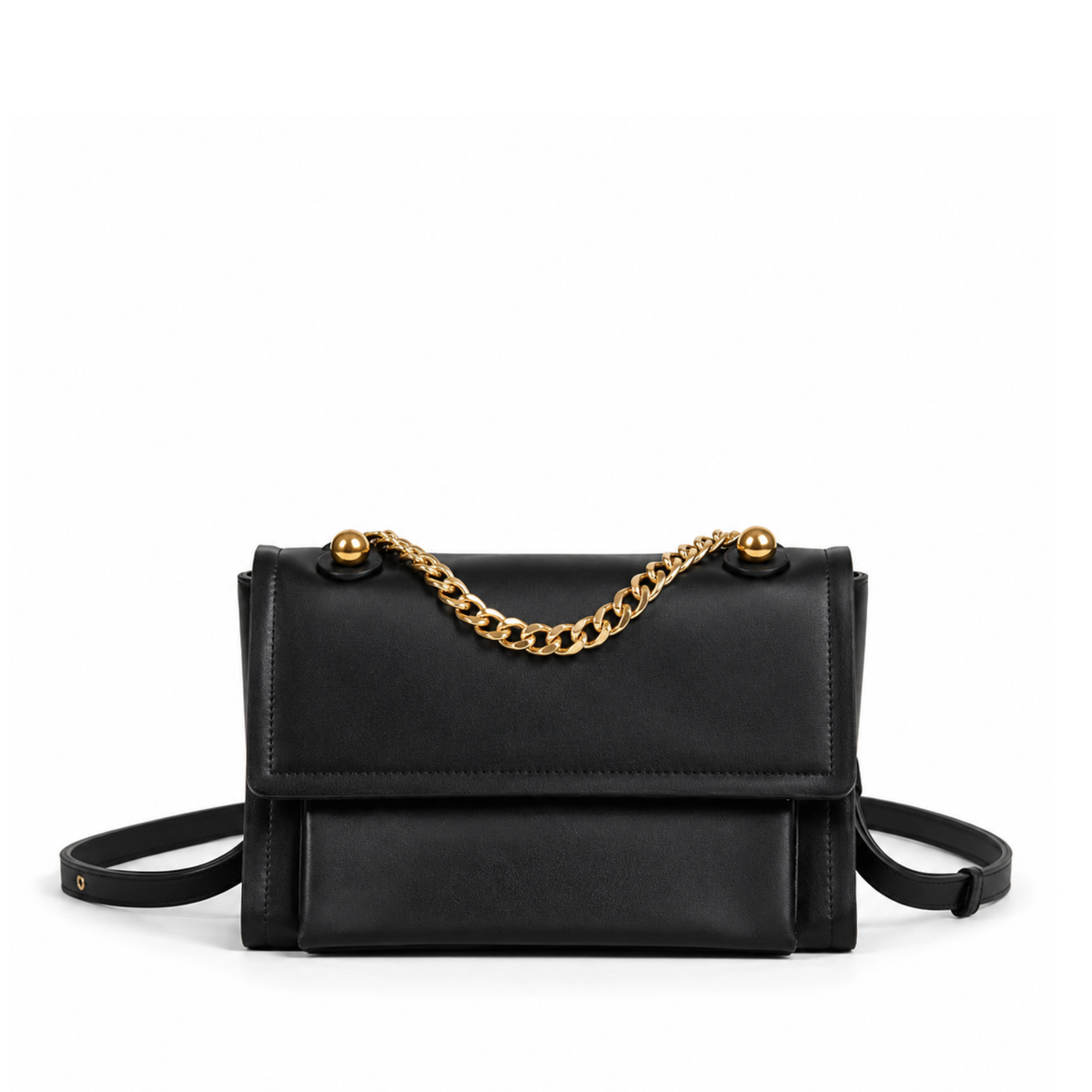 Pelle Shoulder Bag - Genuine Leather