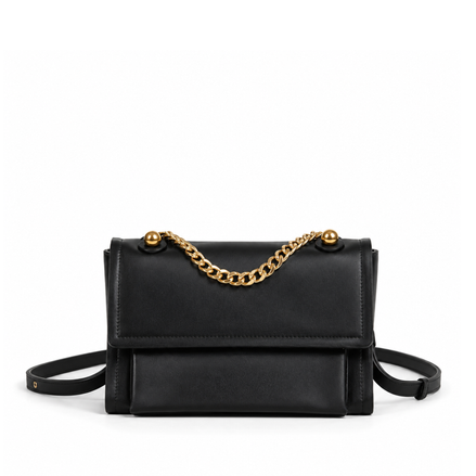 Pelle Shoulder Bag - Genuine Leather