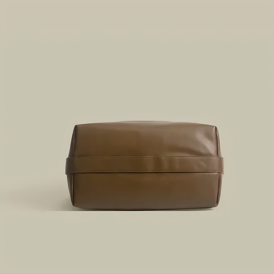 Bolsa feminina média em couro genuíno marrom - Sereinna