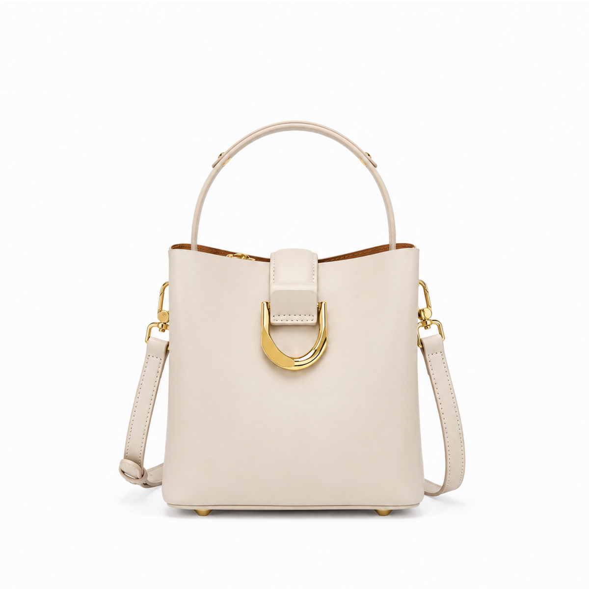 Ember Bucket Bag — Genuine Leather