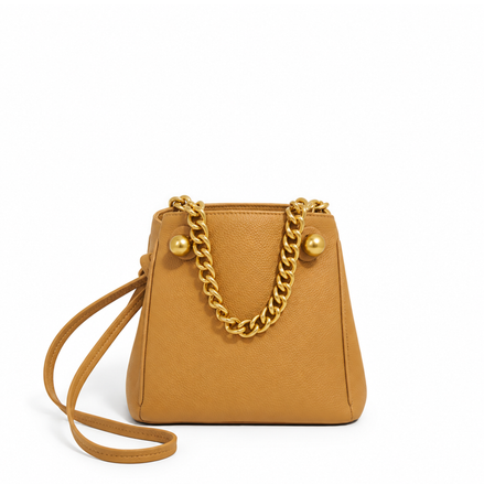 Elara Bucket Bag - Genuine Leather