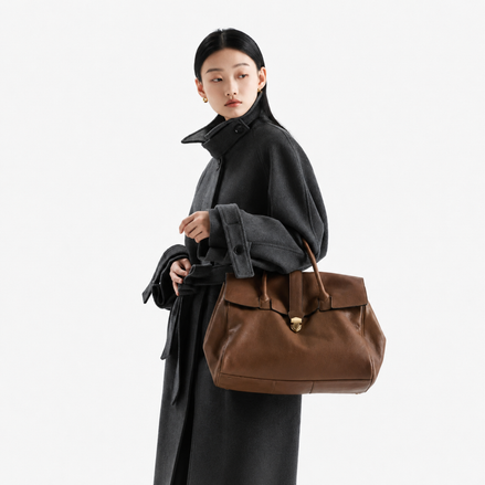 Balmoral Tote Bag - Genuine Leather