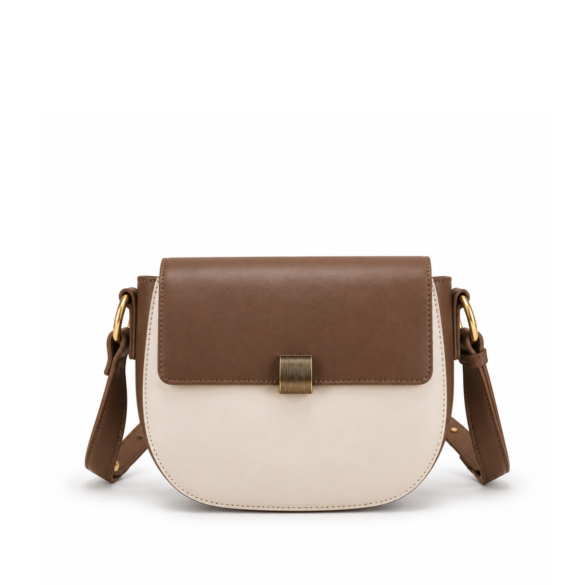Cameo Crossbody Bag — Genuine Leather