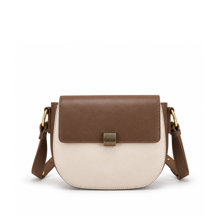 Cameo Crossbody Bag — Genuine Leather
