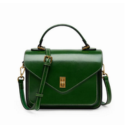 Aure Top-Handle Bag – Genuine Leather