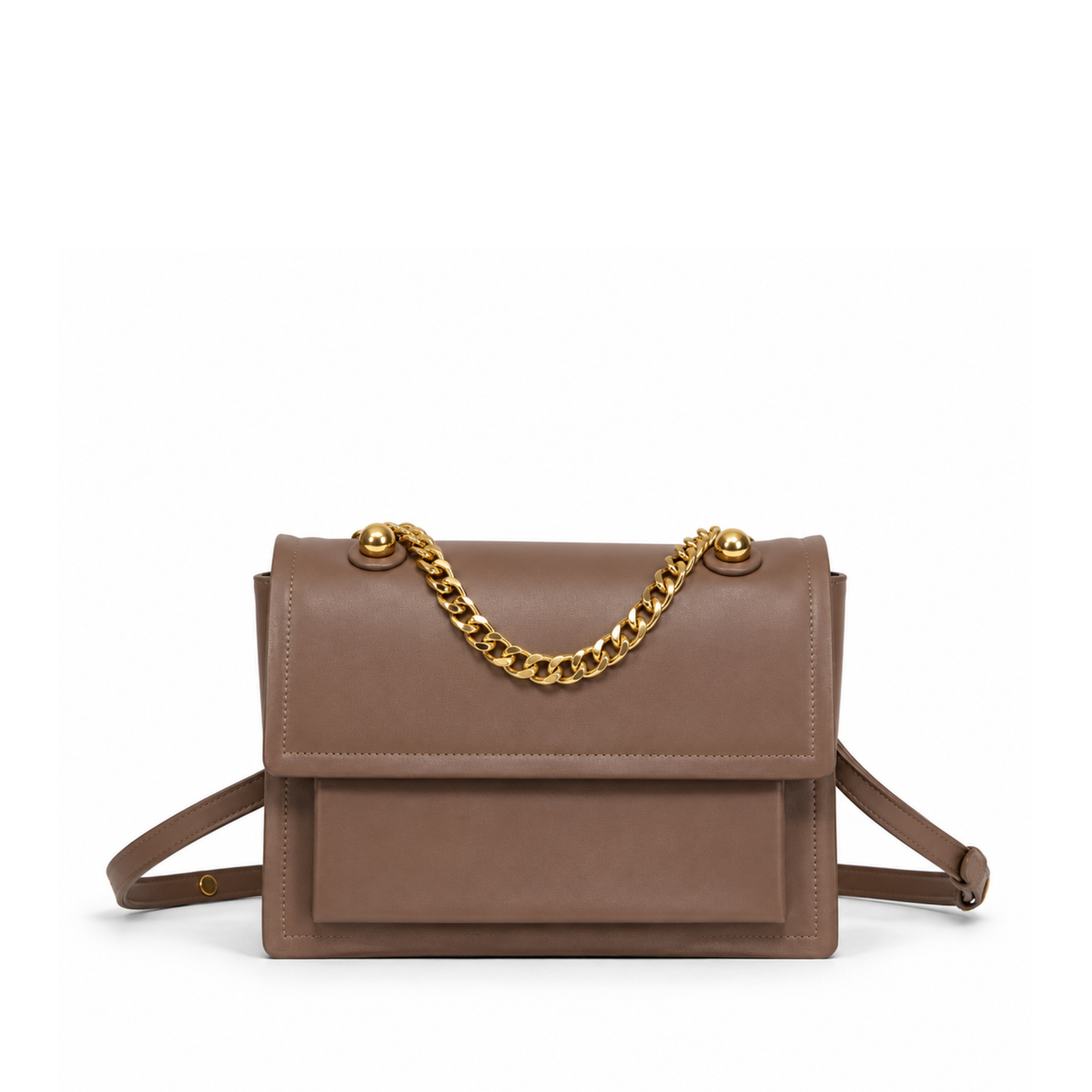 Pelle Shoulder Bag - Genuine Leather