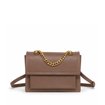 Pelle Shoulder Bag - Genuine Leather