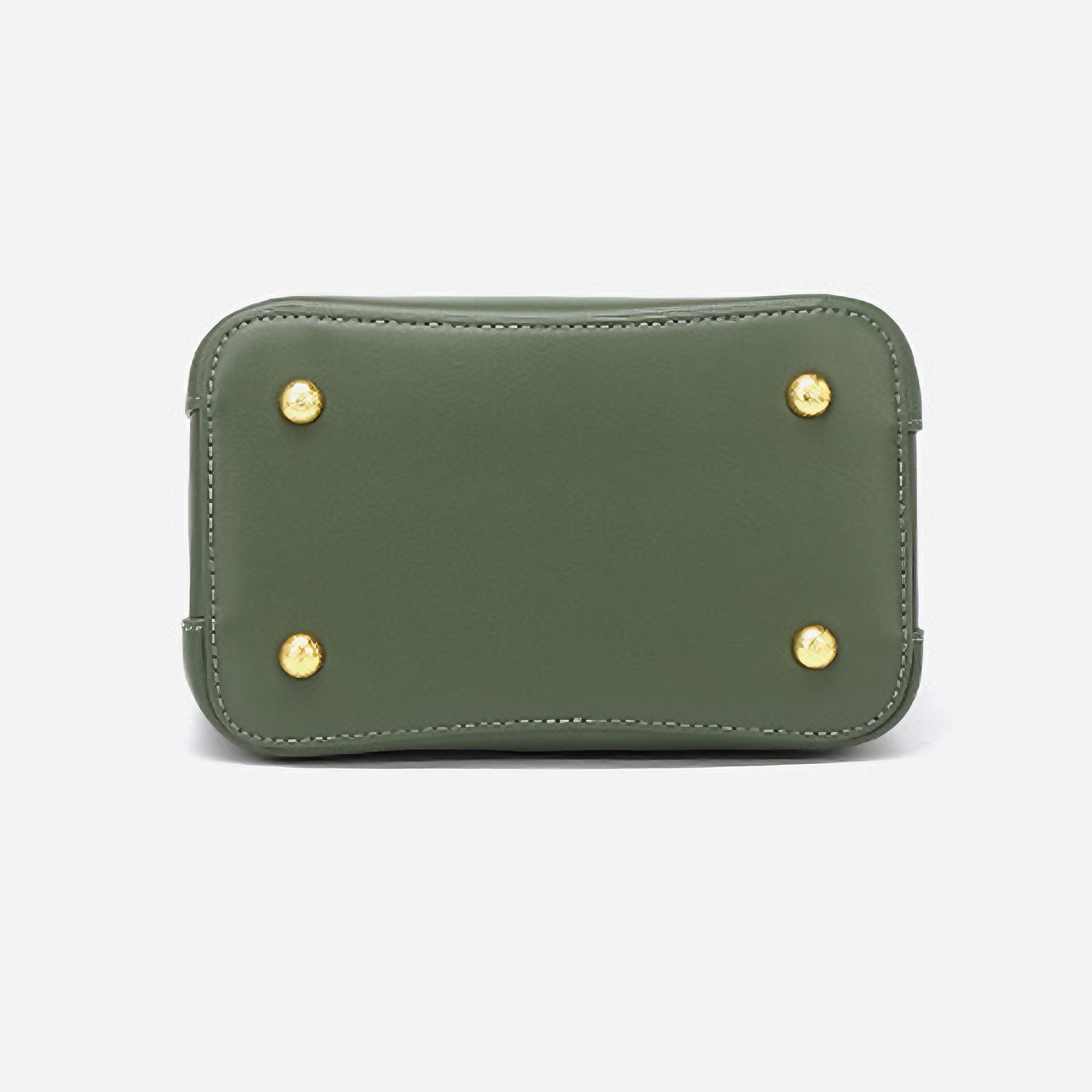 Bolsa feminina pequena em couro genuíno verde - Sereinna