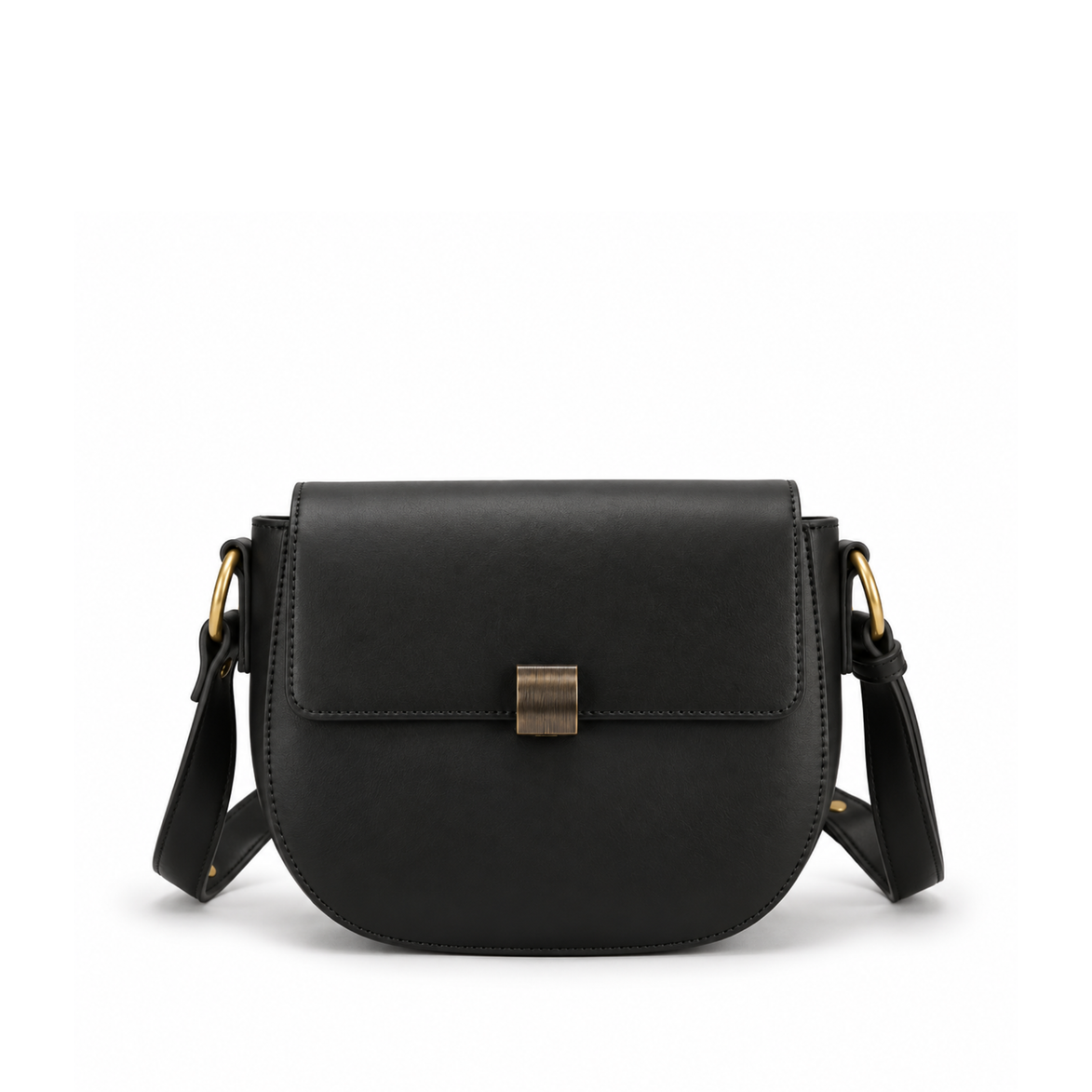 Cameo Crossbody Bag — Genuine Leather