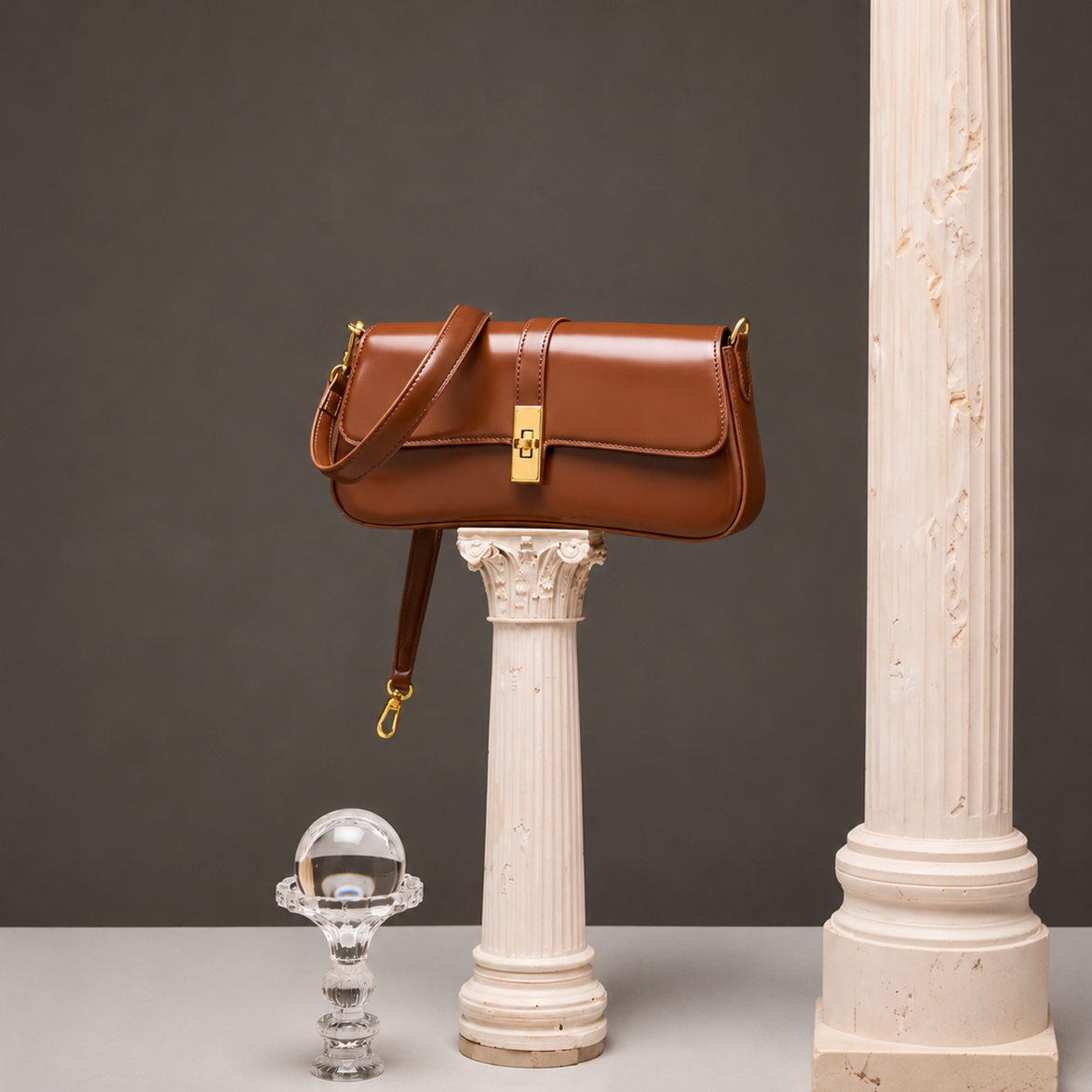 Rowan Shoulder Bag - Genuine Leather