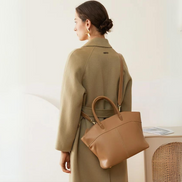 Genuine Cowhide Leather Women Top-Handbags Free Shipping Fashion Bucket Bag Ladies Tote Bags Luxury Female Shoulder Bags