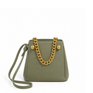 Elara Bucket Bag - Genuine Leather
