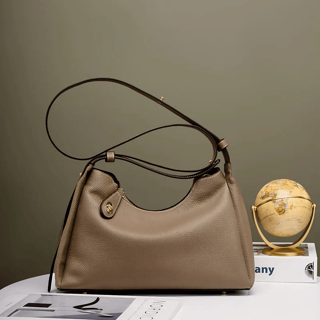 Bolsa Muse - Couro Genuíno - Sereinna