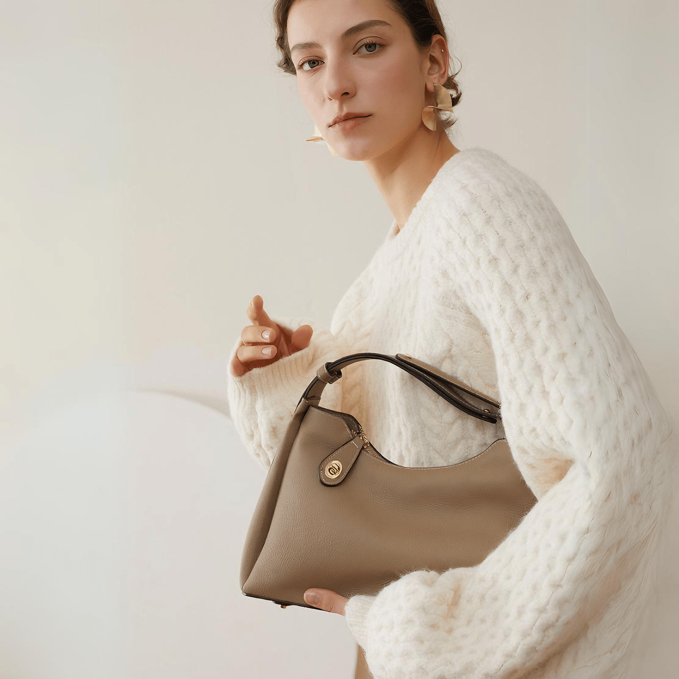 Bolsa Muse - Couro Genuíno - Sereinna