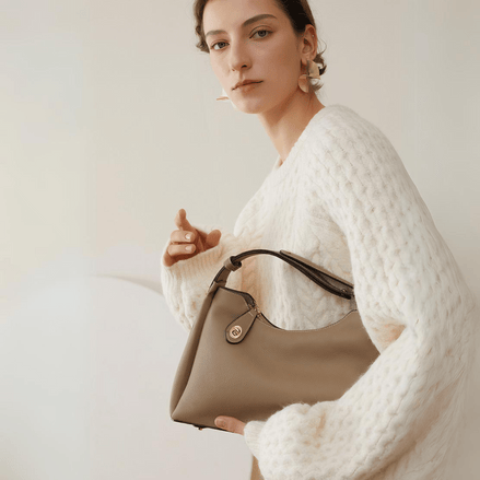 Bolsa Muse - Couro Genuíno - Sereinna