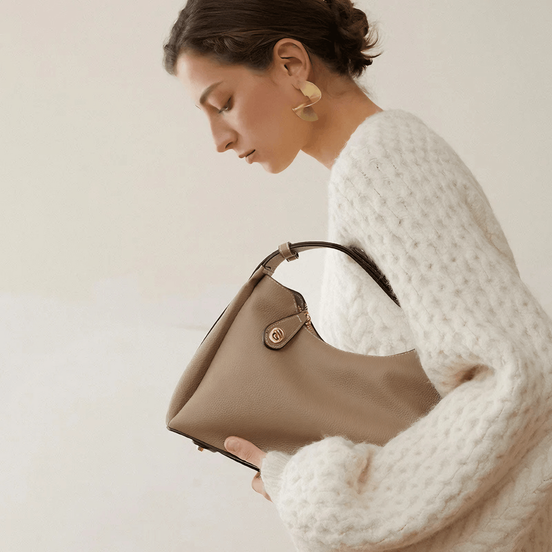 Bolsa Muse - Couro Genuíno - Sereinna